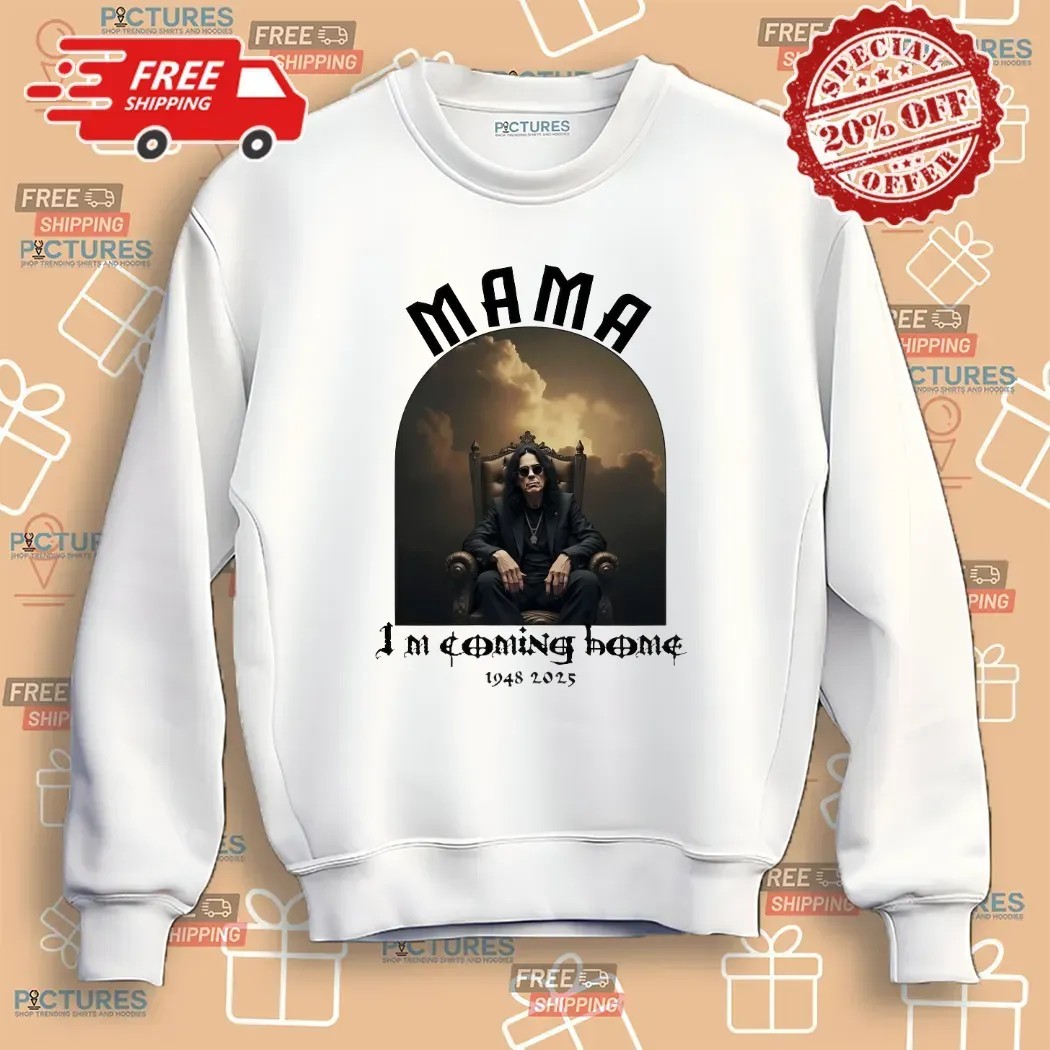 Mama I’m Coming Home Ozzy Osbourne RIP 1948 2025 Throne T Shirt