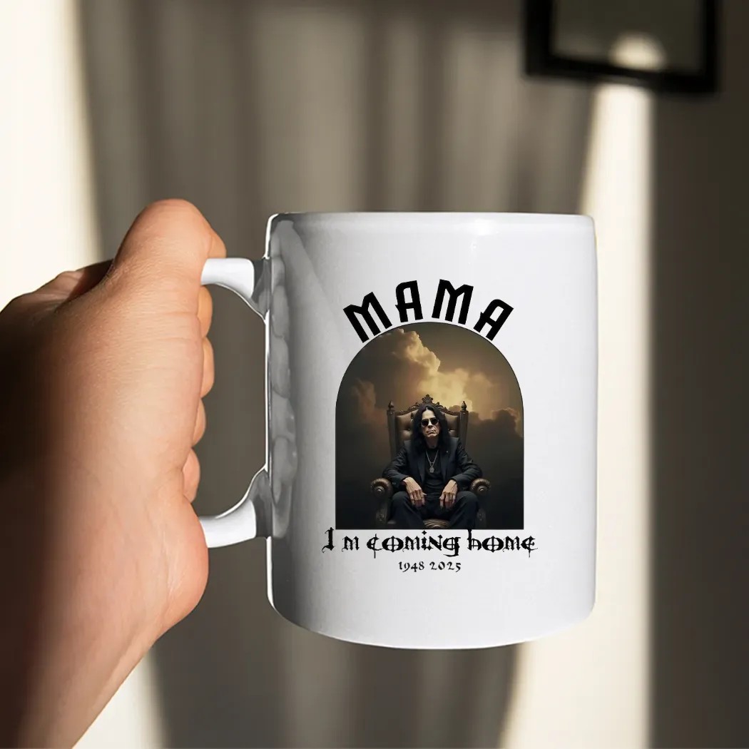 Mama I’m Coming Home Ozzy Osbourne RIP 1948 2025 Throne T Shirt