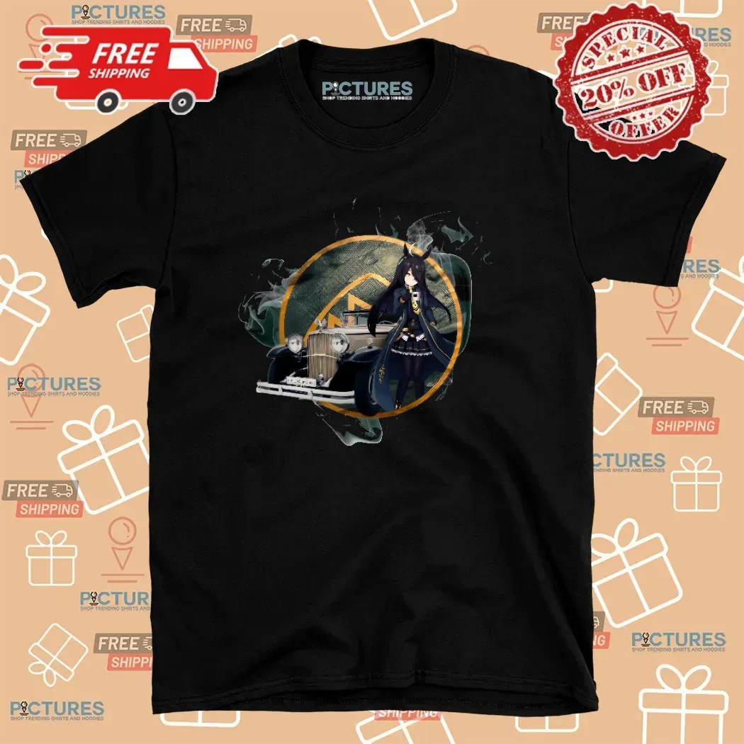 Manhattan Cafe Uma Musume Pretty Derby Maybach Zeppelin Anime T Shirt