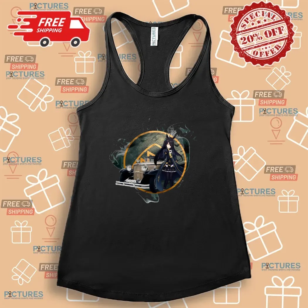 Manhattan Cafe Uma Musume Pretty Derby Maybach Zeppelin Anime T Shirt