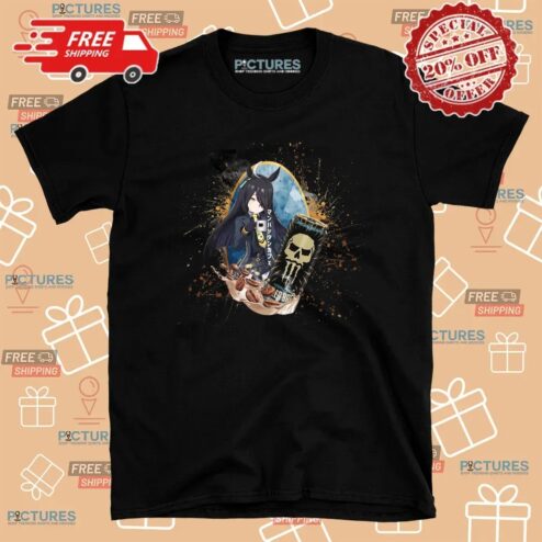 Manhattan Cafe Uma Musume Pretty Derby Monster Killer Brew Mean Bean Energy Drink Anime T Shirt
