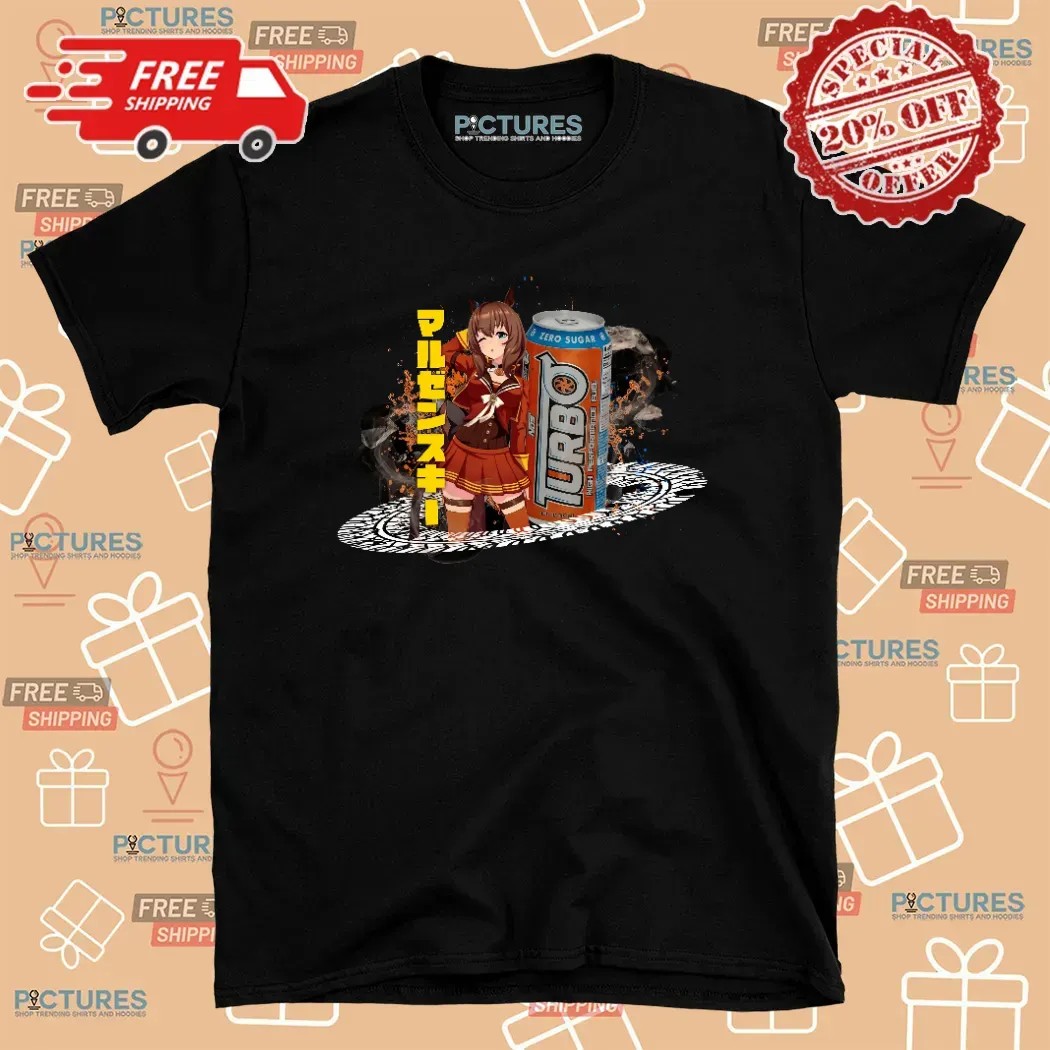 Maruzensky Uma Musume Nos Turbo High Performance Fuel Zero Sugar T Shirt