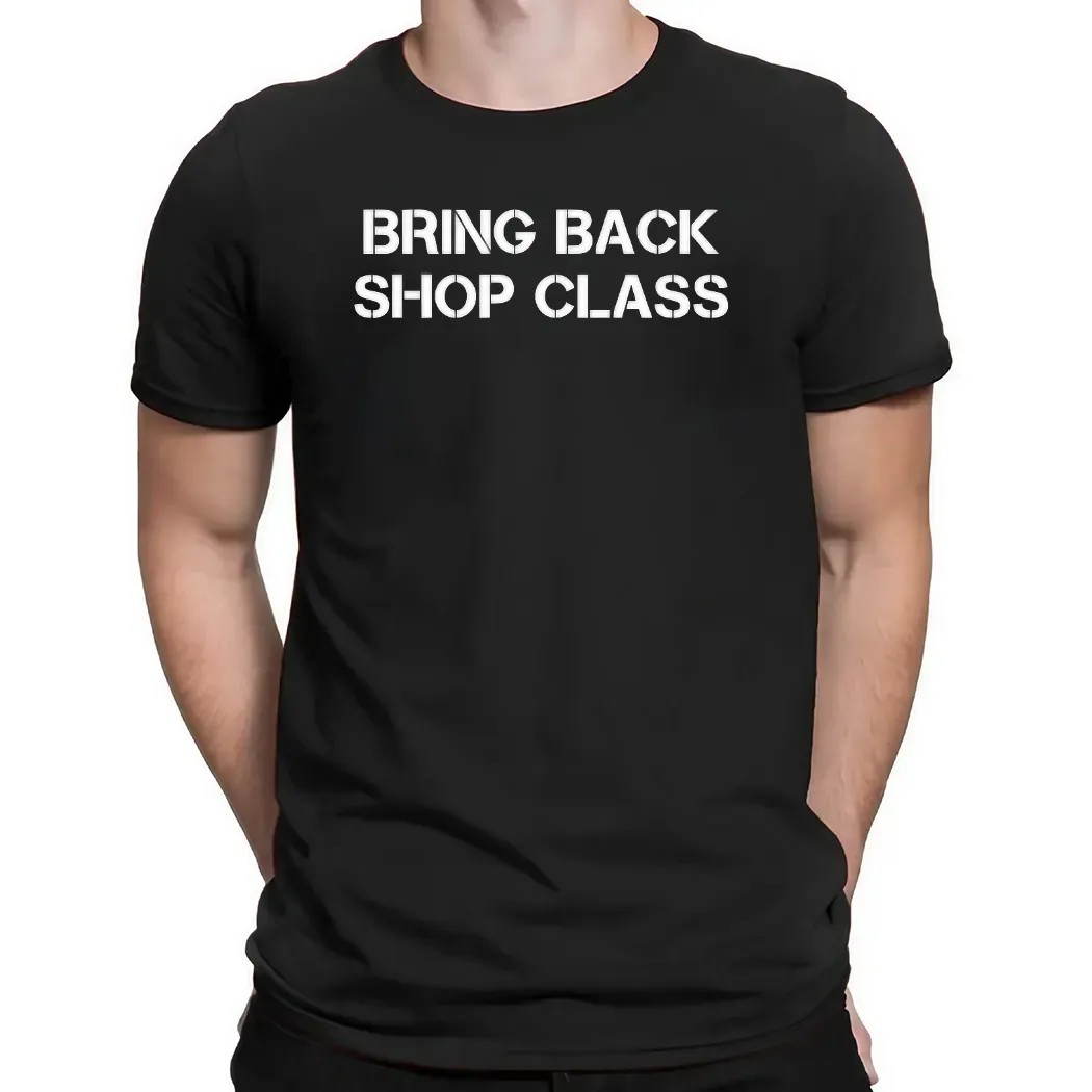 Mary Tiles Texas Bring Back Shop Class T Shirt