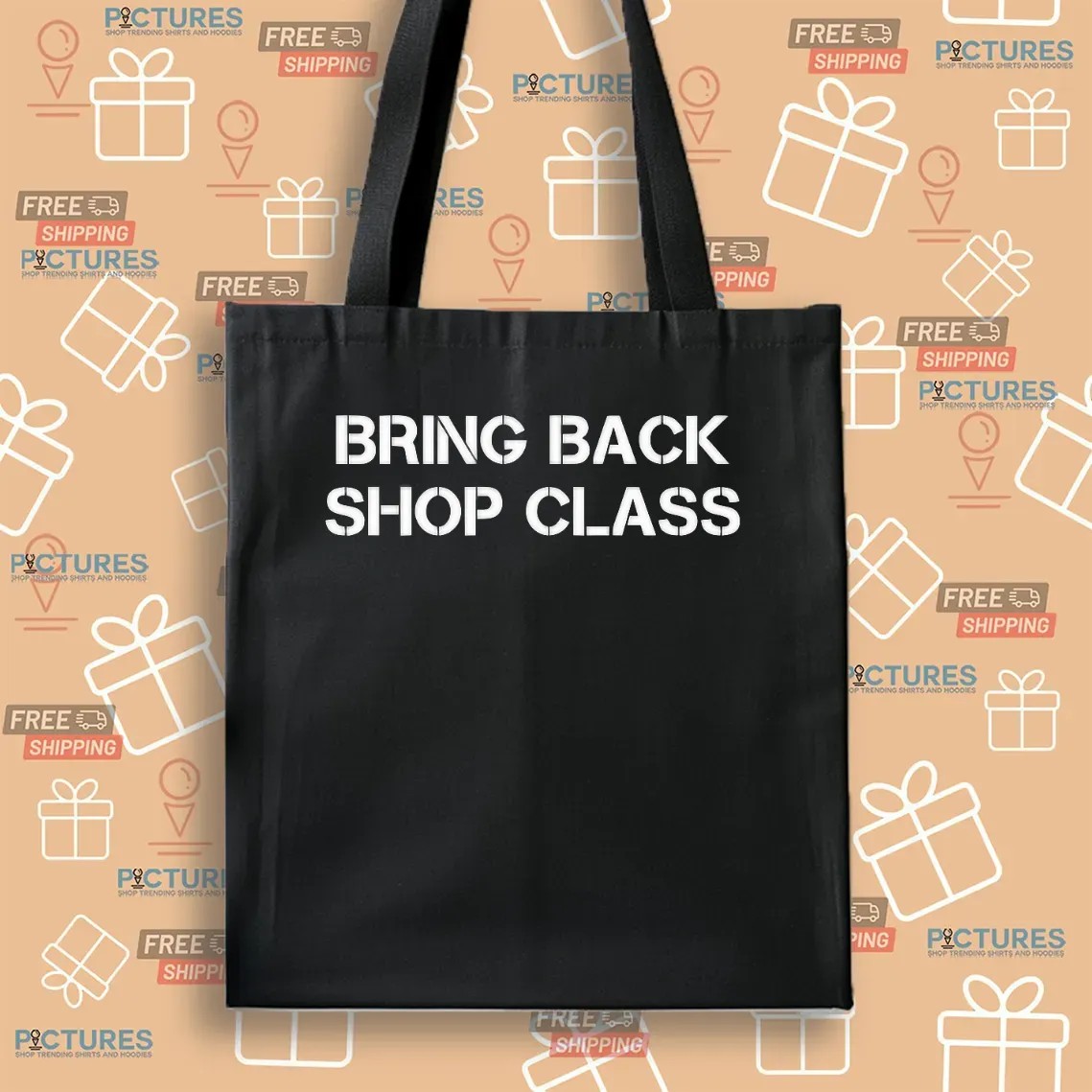 Mary Tiles Texas Bring Back Shop Class T Shirt