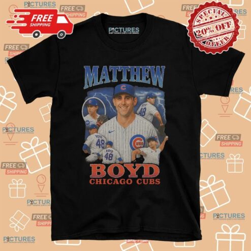Matthew Boyd Chicago Cubs Baseball Vintage Bootleg T Shirt
