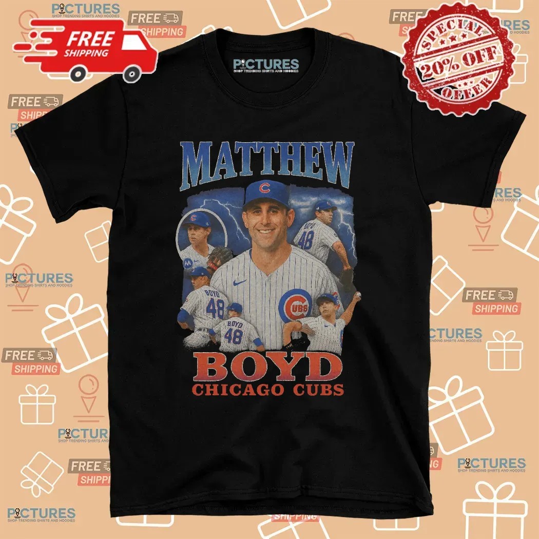 Matthew Boyd Chicago Cubs Baseball Vintage Bootleg T Shirt