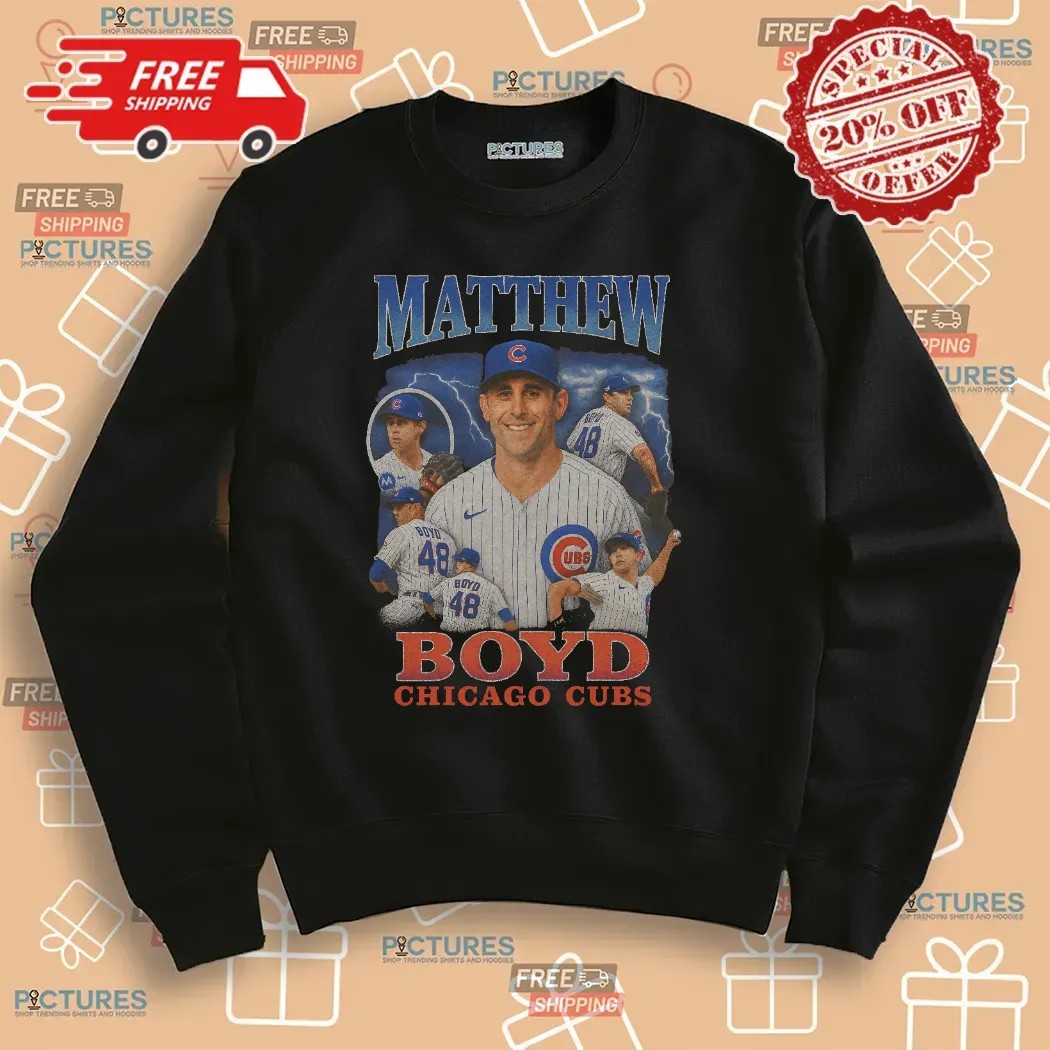 Matthew Boyd Chicago Cubs Baseball Vintage Bootleg T Shirt