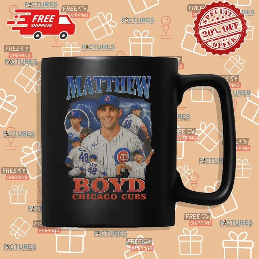 Matthew Boyd Chicago Cubs Baseball Vintage Bootleg T Shirt