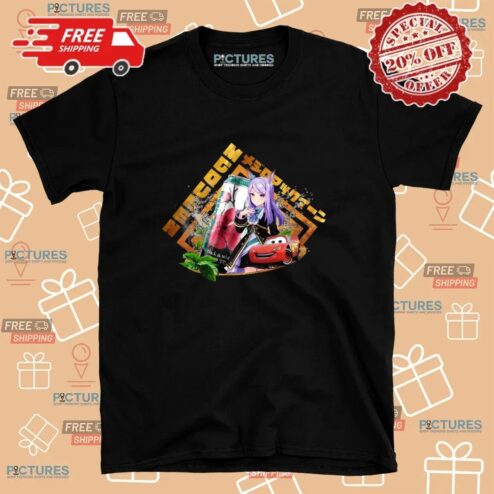 Mejiro Mcqueen Uma Musume Pretty Derby Arizona Black And White Iced Tea T Shirt