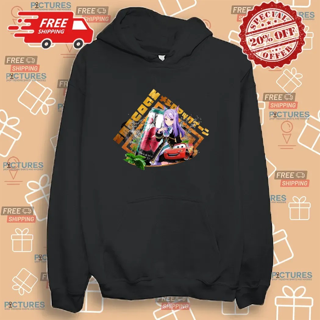 Mejiro Mcqueen Uma Musume Pretty Derby Arizona Black And White Iced Tea T Shirt