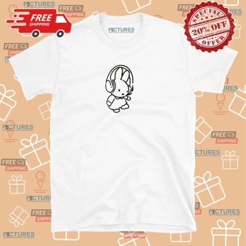 Miffy Headphone T Shirt