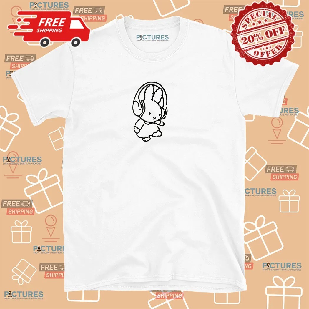 Miffy Headphone T Shirt