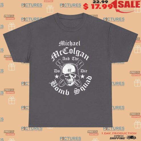 Mike McColgan and The Bomb Squad Do Or Die Skull T Shirt