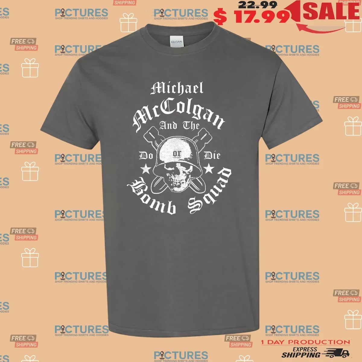 Mike McColgan and The Bomb Squad Do Or Die Skull T Shirt