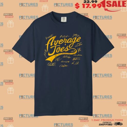 Milwaukee Baseball A Bunch of Average Joes Signatures T Shirt