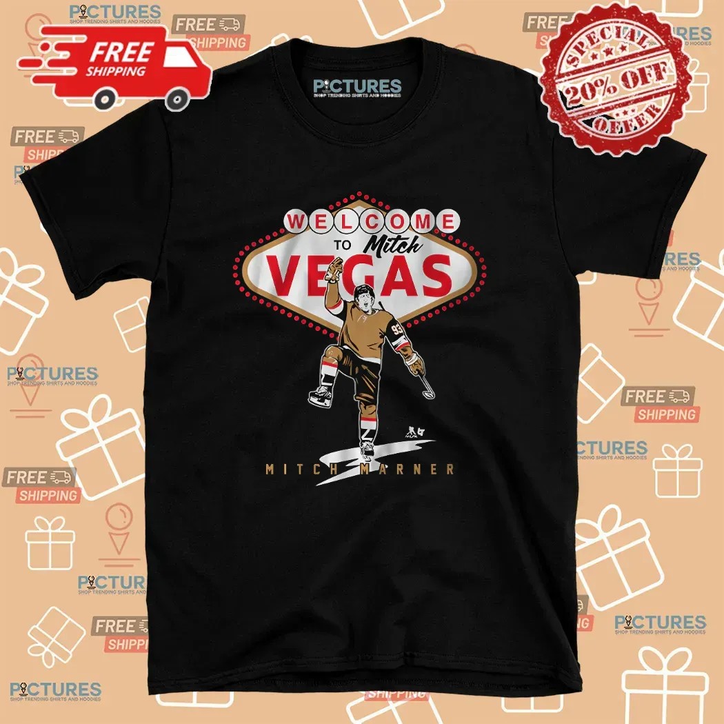 Mitchell Marner Vegas Golden Knights Welcome to Mitch Vegas T Shirt