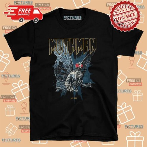 Mothman Cryptid Horror Est 1966 Poster T Shirt