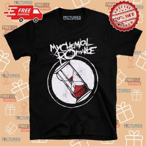 My Chemical Romance Blood Hourglass Boyfriend T Shirt