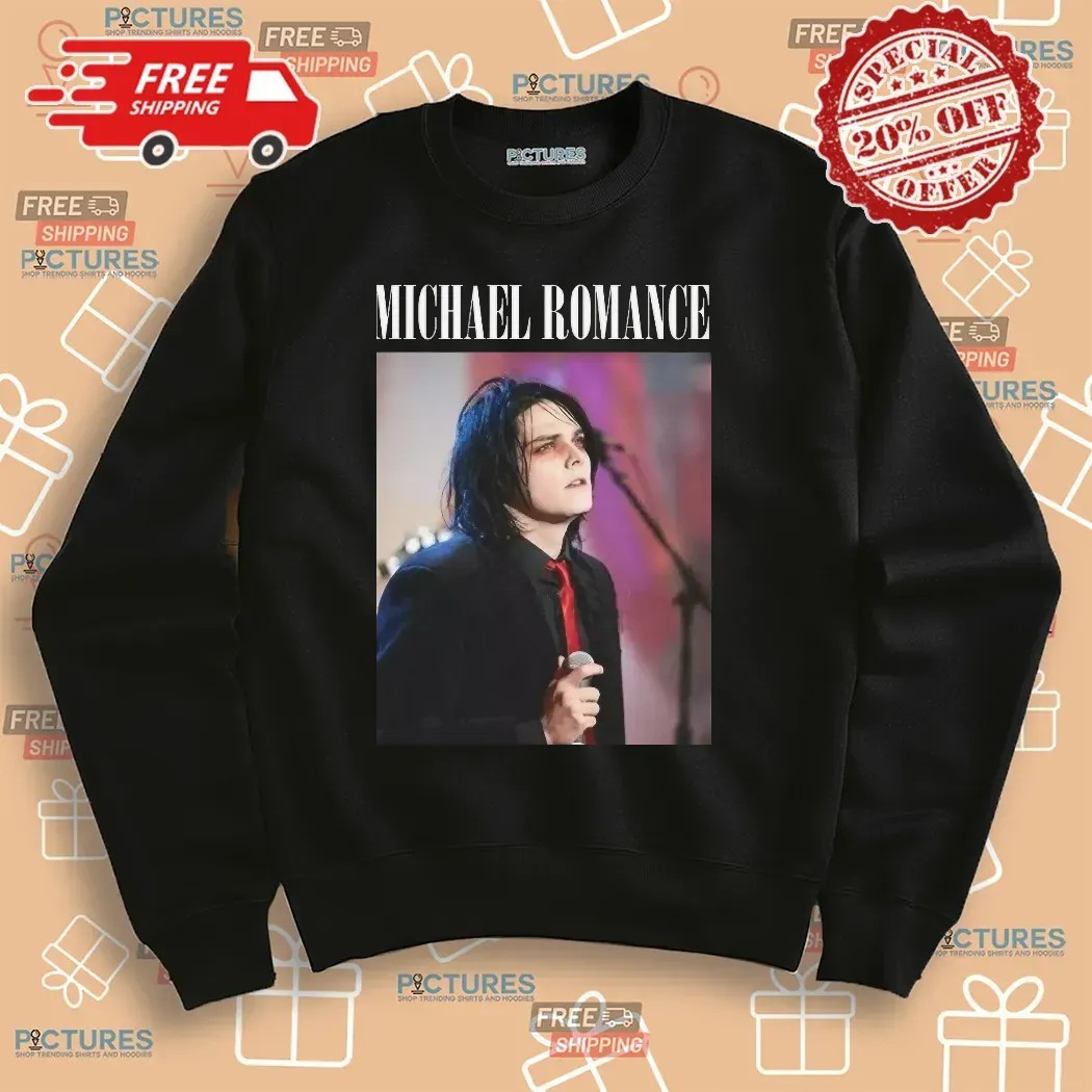 My Chemical Romance Michael Romance Photo T Shirt My Chemical Romance Michael Romance Photo T Shirt