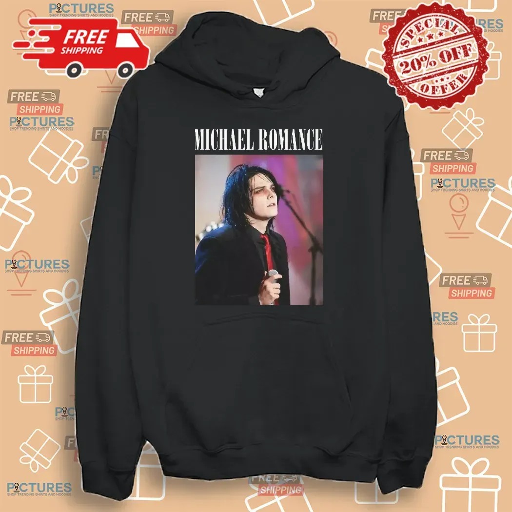 My Chemical Romance Michael Romance Photo T Shirt My Chemical Romance Michael Romance Photo T Shirt