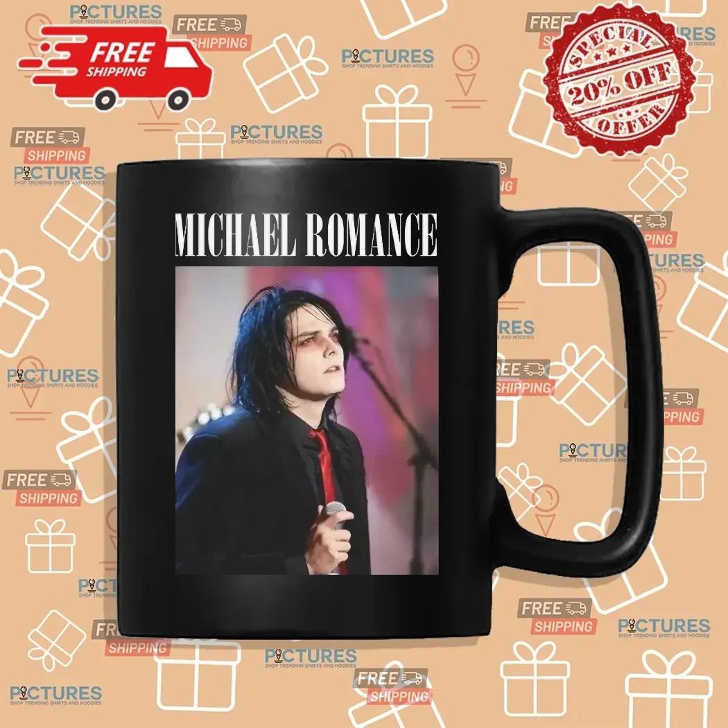 My Chemical Romance Michael Romance Photo T Shirt My Chemical Romance Michael Romance Photo T Shirt