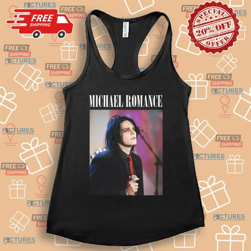 My Chemical Romance Michael Romance Photo T Shirt My Chemical Romance Michael Romance Photo T Shirt