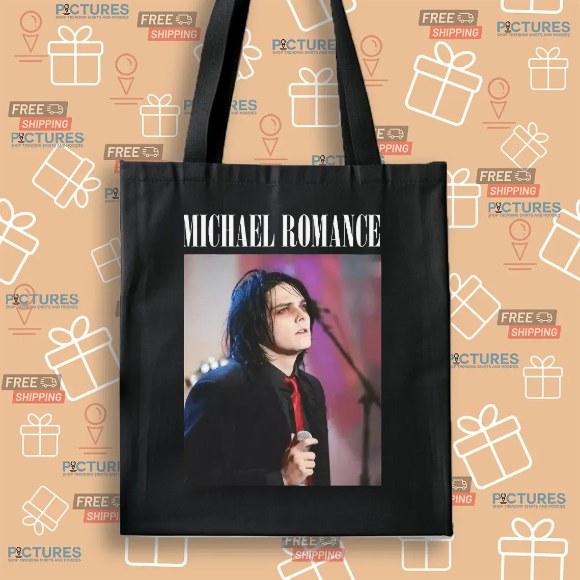 My Chemical Romance Michael Romance Photo T Shirt My Chemical Romance Michael Romance Photo T Shirt