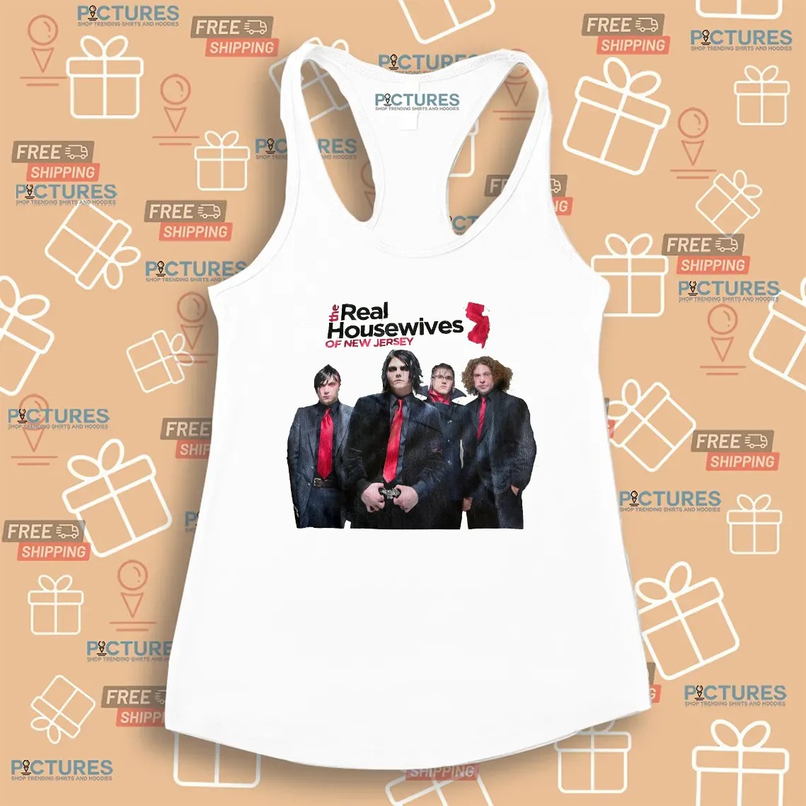 My Chemical Romance The Real Housewives Of New Jersey T Shirt