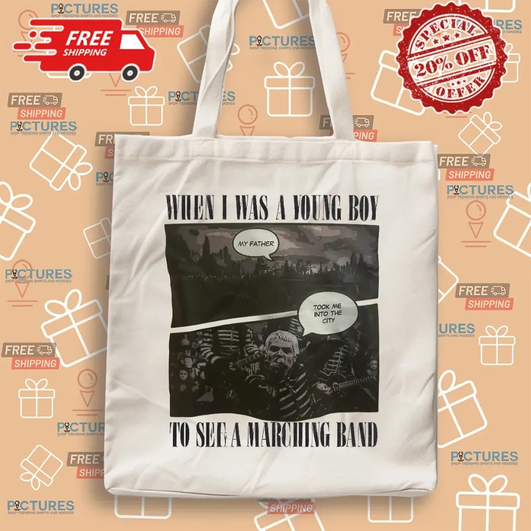 My Chemical Romance When Is Was A Young Boy My Father Took Me Into The City To See A Marching Band T Shirt