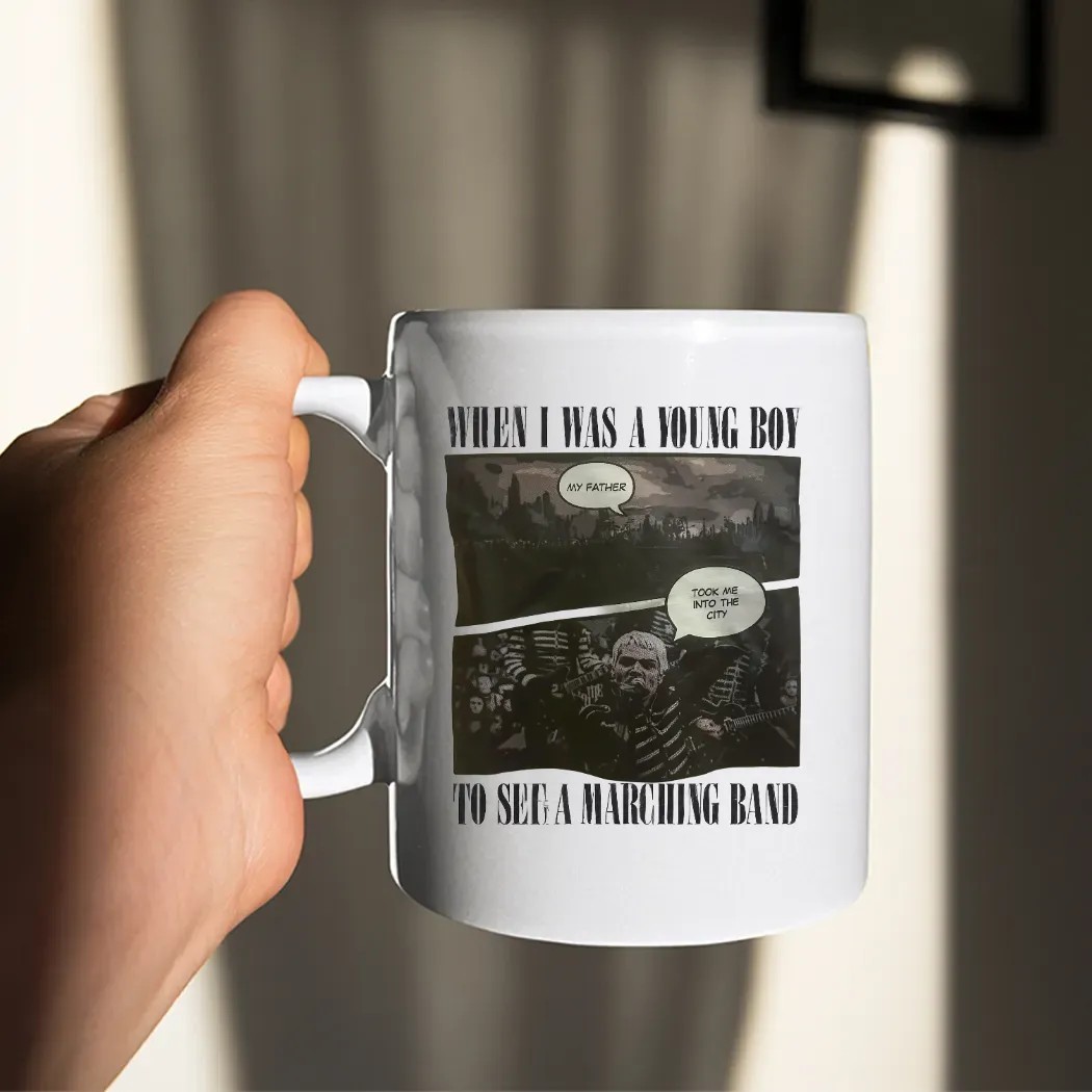 My Chemical Romance When Is Was A Young Boy My Father Took Me Into The City To See A Marching Band T Shirt