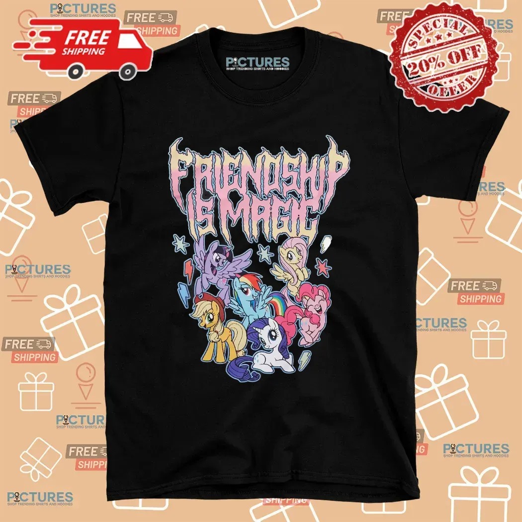 My Little Pony Friendship Is Magic Group T Shirt