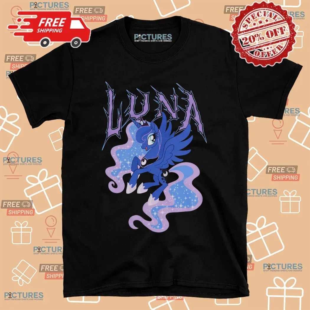 My Little Pony Princess Luna Night Sky Graphic T Shirt