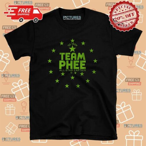 Napheesa Collier Team Phee WNBA All-Star Captain 2025 Indy T Shirt