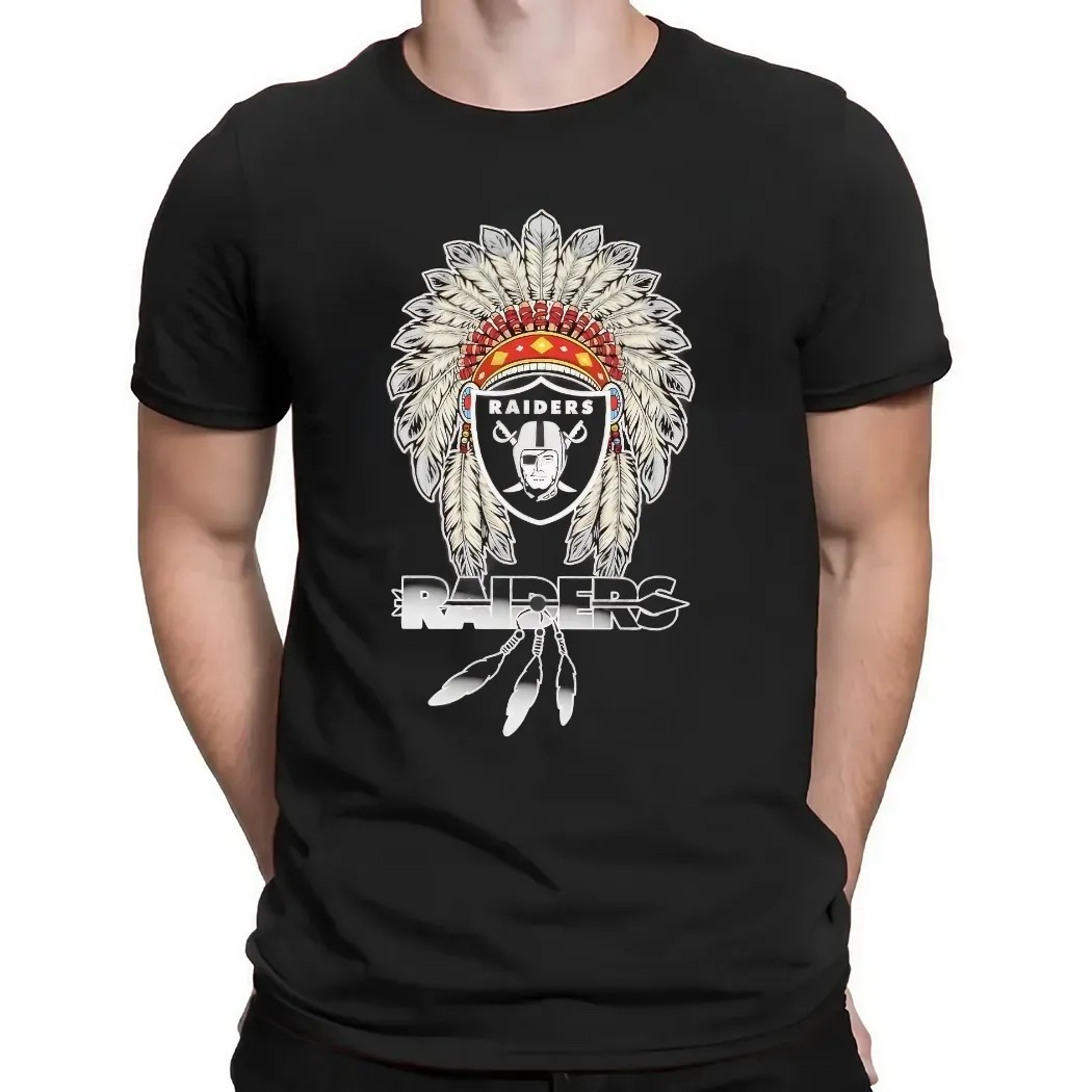 Nation Blood In My Veins Las Vegas Raiders Football In My Heart T Shirt