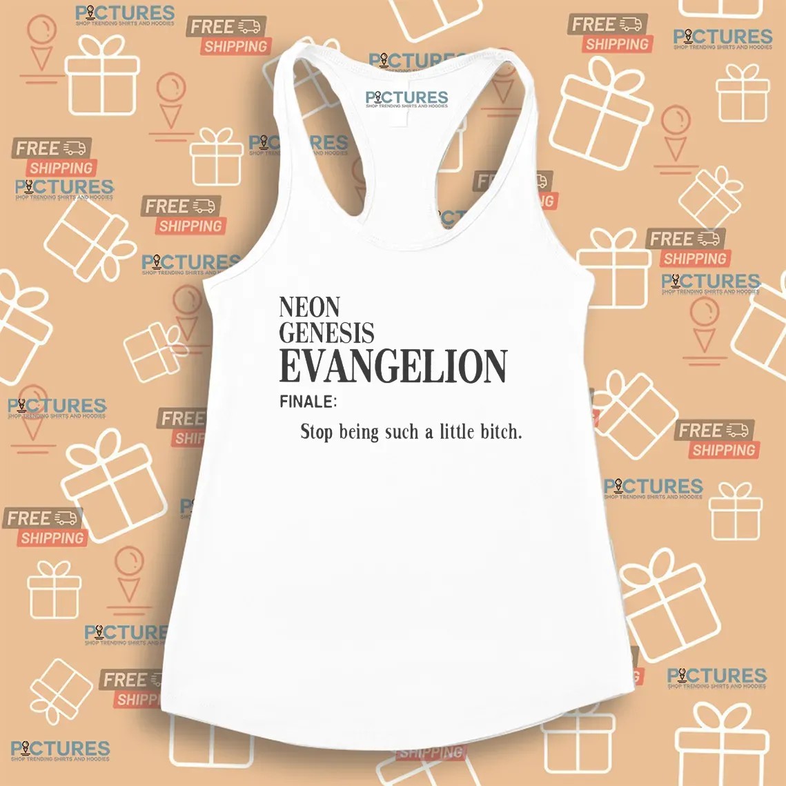 Neon Genesis Evangelion Finale Stop Being Such A Little Bitch T Shirt