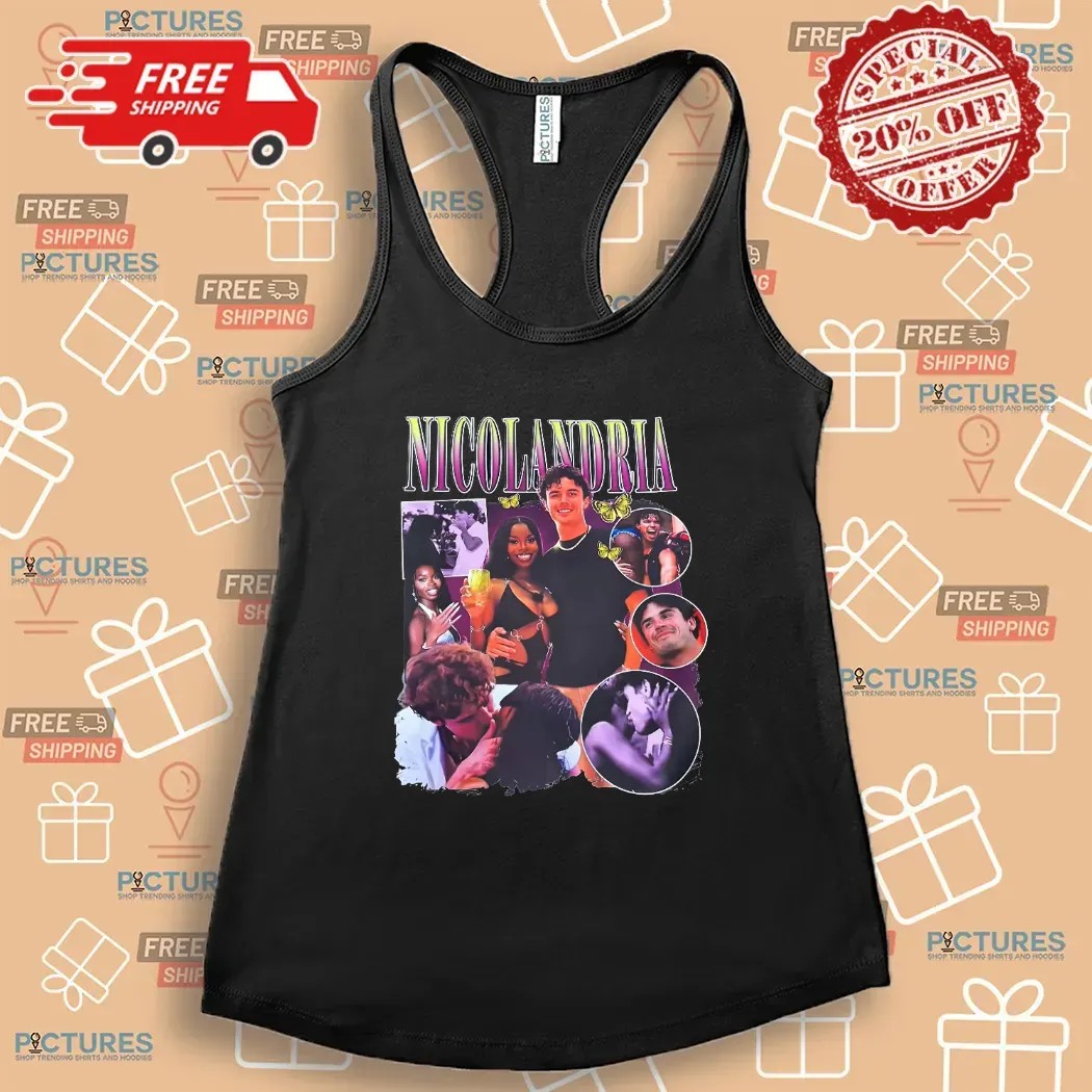 Nicolandria Love Island Kissing Vintage Bootleg T Shirt