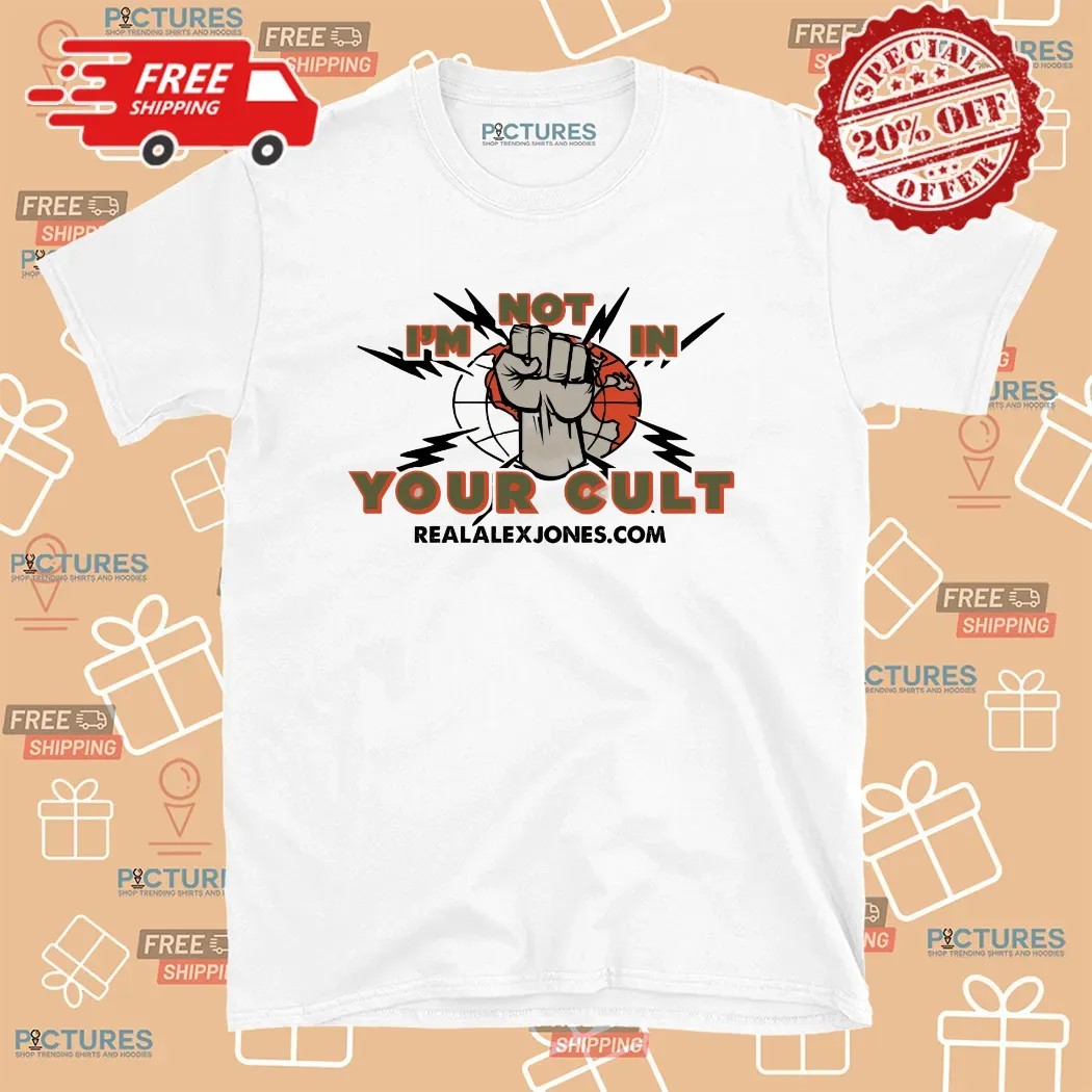 Not In Your Cult Fight Arm T Shirt