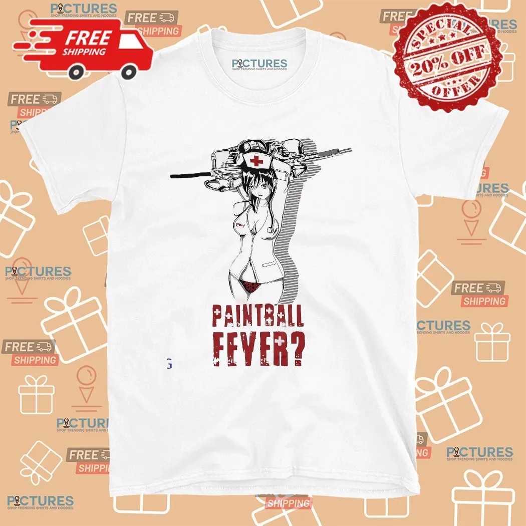 Nurse Paintball Fever Anime T Shirt