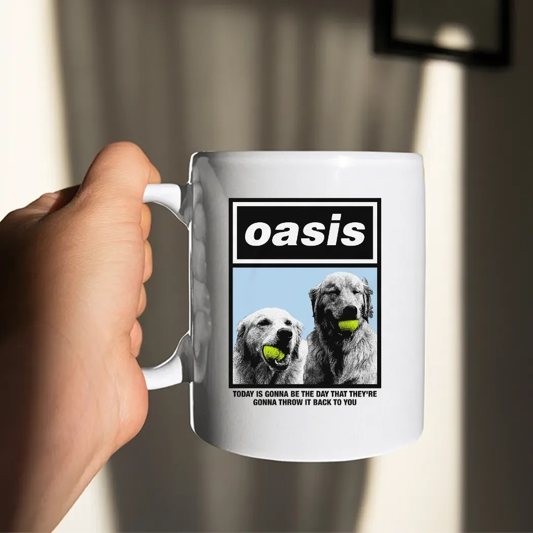 Oasis Today Is Gonna Be The Day That They're Gonna Throw It Back To You T Shirt Oasis Today Is Gonna Be The Day That They're Gonna Throw It Back To You T Shirt
