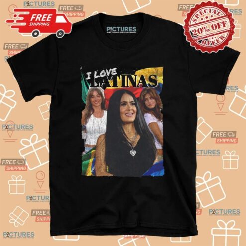 Og Three I Love Latinas Vintage Bootleg T Shirt