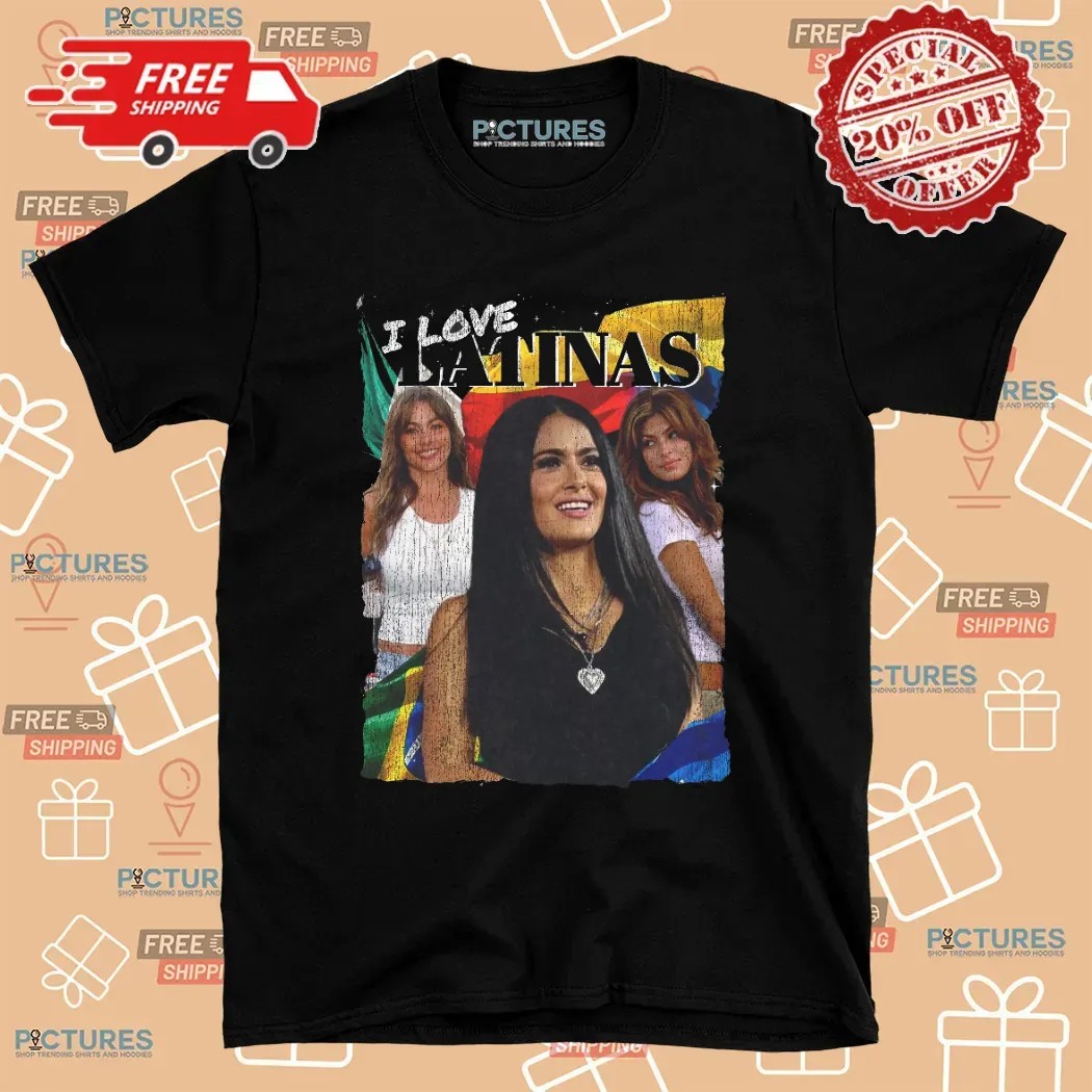 Og Three I Love Latinas Vintage Bootleg T Shirt