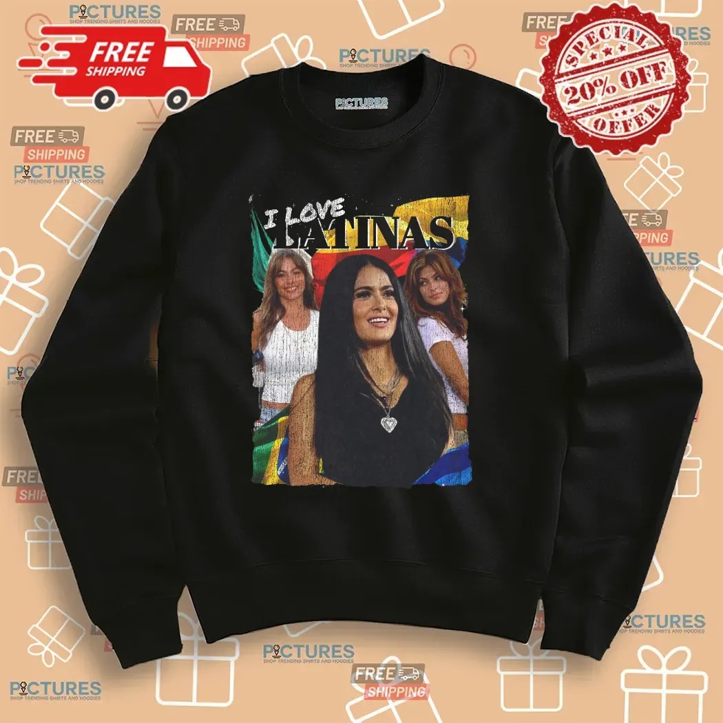 Og Three I Love Latinas Vintage Bootleg T Shirt