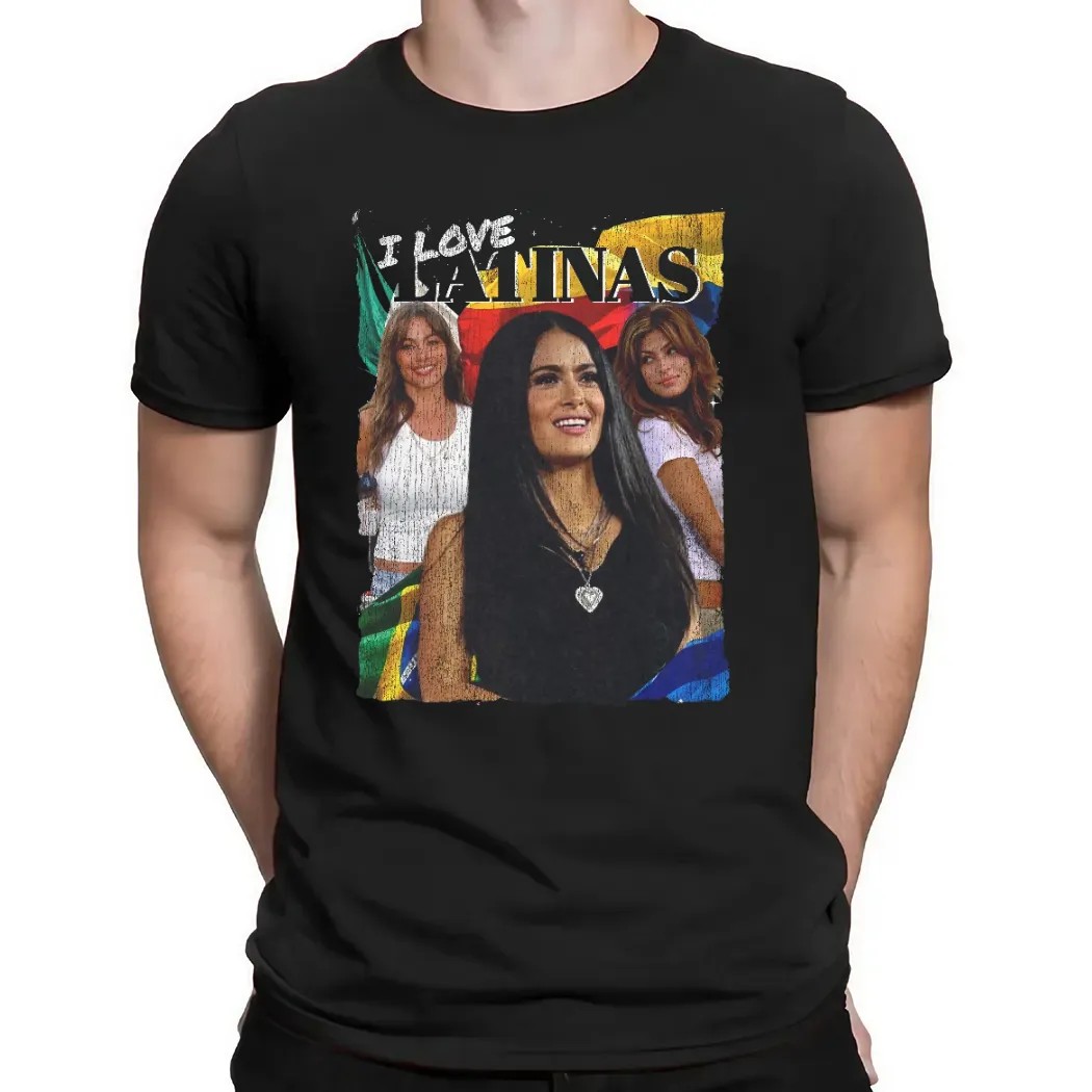 Og Three I Love Latinas Vintage Bootleg T Shirt