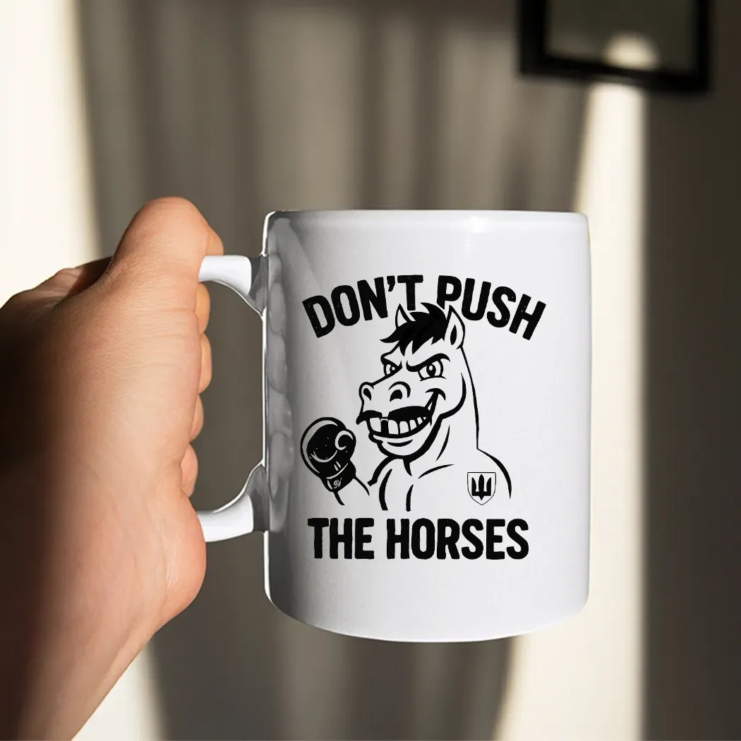 Oleksandr Usyk Don’t Push The Horses Humor T Shirt