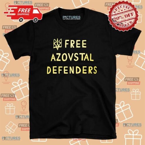 Oleksandr Usyk Free Azovstal Defenders T Shirt