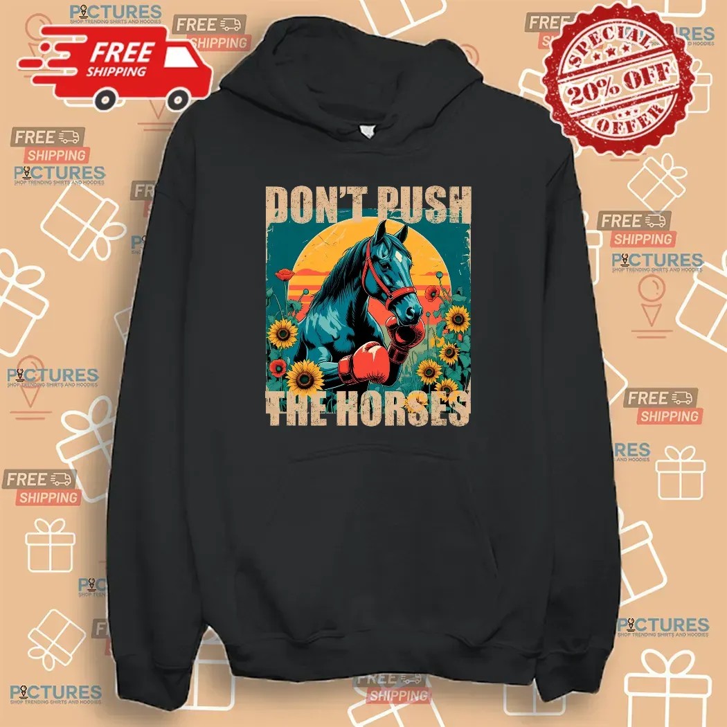 Oleksandr Usyk Ukrainian Boxer Don't Push The Horses T Shirt