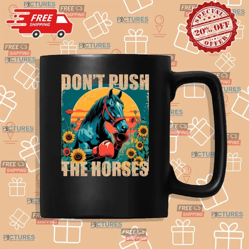 Oleksandr Usyk Ukrainian Boxer Don't Push The Horses T Shirt