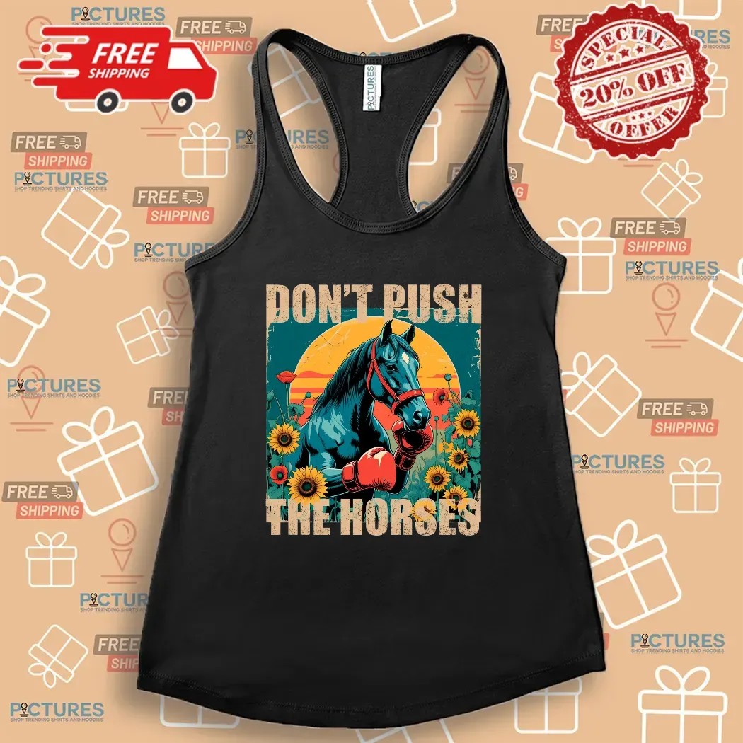 Oleksandr Usyk Ukrainian Boxer Don't Push The Horses T Shirt