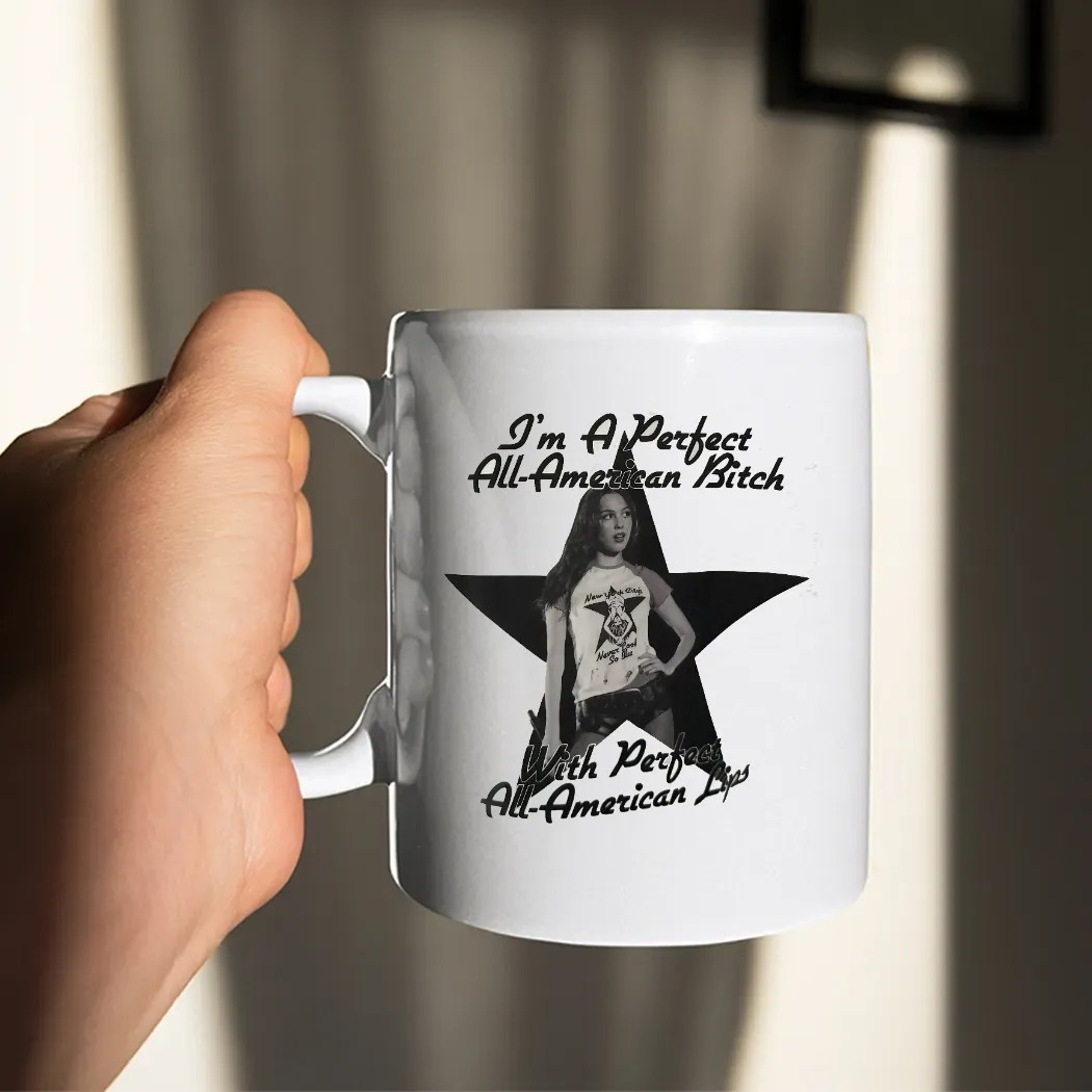 Olivia Rodrigo I'm A Perfect All-american Btch With Perfect All-american Lips New York City Never Look So Blue T Shirt
