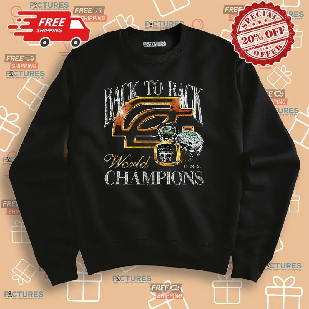 OpTic Gaming Back To Back World Champions 2017 2024 2025 Esports Victory T Shirt OpTic Gaming Back To Back World Champions 2017 2024 2025 Esports Victory T Shirt